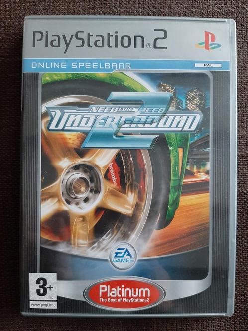 PS2 NFS Need for speed - underground 2 (compleet), Consoles de jeu & Jeux vidéo, Jeux | Sony PlayStation 2, Comme neuf, Enlèvement ou Envoi