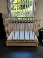Babypark op wieltjes, verstelbaar in hoogte, incl matras, Kinderen en Baby's, Babyparken, Ophalen, Gebruikt, Wieltjes
