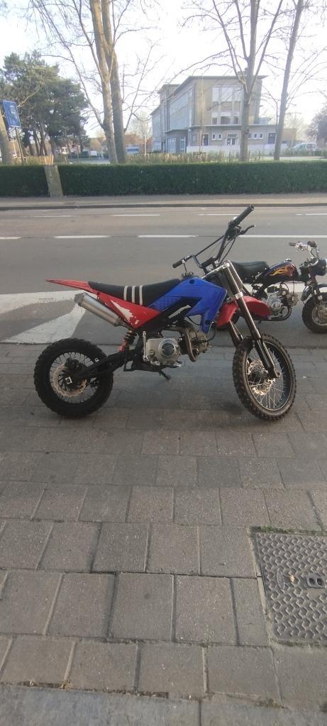 Pitbike, Fietsen en Brommers, Minibikes, Midibikes en Pitbikes, Gebruikt, Pitbike, Ophalen
