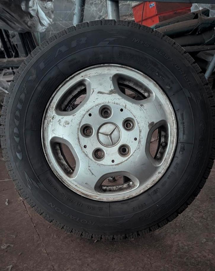 4 nieuwe winterbanden + aluminium velg Mercedes Sprinter 903, Auto-onderdelen, Banden en Velgen, Band(en), Winterbanden, Nieuw