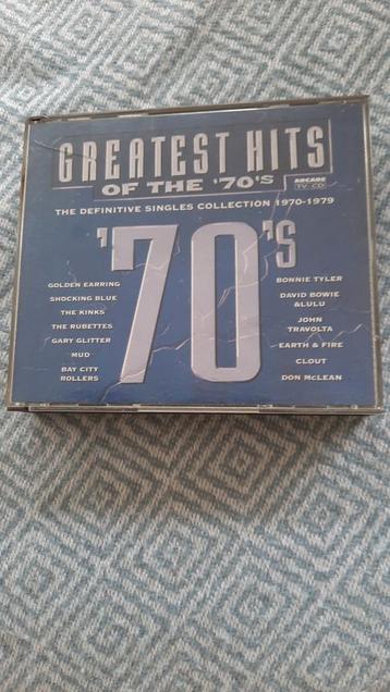 3cd GREATEST HITS OF THE ´70´S beschikbaar voor biedingen