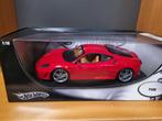Ferrari F430 1:18 Hot Wheels miniatuur, Ophalen of Verzenden, Nieuw, Auto, Hot Wheels