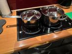 Pannenset, Huis en Inrichting, Keuken | Potten en Pannen, Ophalen, Gebruikt, Overige materialen, Pannenset