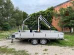 BW 02T Aanhangwagen met uitschuifbare kraan, Gebruikt