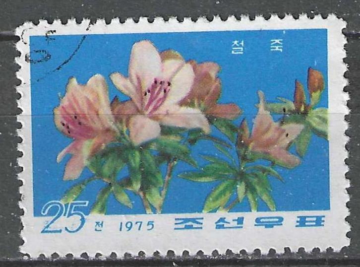 Noord-Korea 1975 - Yvert 1339 - Azalea - 25 ch. (ST), Postzegels en Munten, Postzegels | Azië, Verzenden