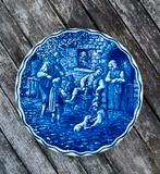 Delftsblauw bord van Boch Frères La Louvière, België, Ophalen of Verzenden