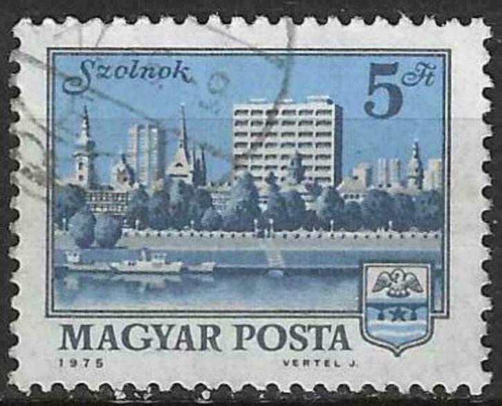 Hongarije 1975 - Yvert 2423 - Steden in Hongarije (ST), Postzegels en Munten, Postzegels | Europa | Hongarije, Verzenden