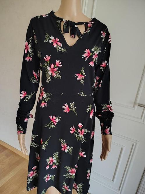 Lange jurk van king Louie, Kleding | Dames, Jurken, Maat 36 (S), Zwart, Onder de knie, Ophalen of Verzenden