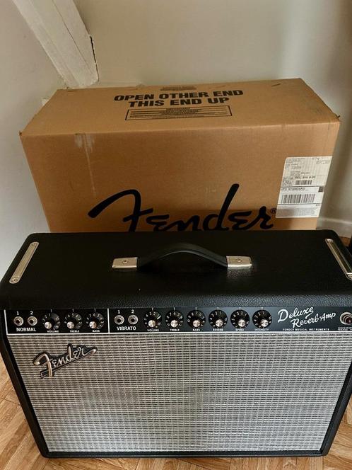 Fender 65 Deluxe Reverb in nieuw en perfecte staat, Muziek en Instrumenten, Versterkers | Bas en Gitaar, Zo goed als nieuw, Gitaar