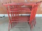 Lot (6) metsersschragen, Doe-het-zelf en Bouw, Ophalen, Gebruikt, 70 tot 120 cm