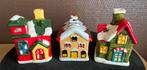 Kerstdecoratie huisjes, Diversen, Kerst, Ophalen of Verzenden, Gebruikt