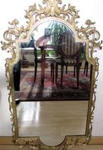 miroir ancien cuivre massif 90cm X 45cm, Ovale, Moins de 50 cm, Enlèvement, Moins de 100 cm