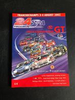 programme 24 uren Spa 2002 circuit Francorchamps race GT, Enlèvement ou Envoi