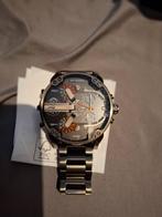 DIESEL big watch, Handtassen en Accessoires, Horloges | Heren, Overige merken, Staal, Staal, Polshorloge