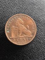 Prachtige 2 cent Leopold II 1905, Postzegels en Munten, Munten | België, Ophalen, Overig, Losse munt
