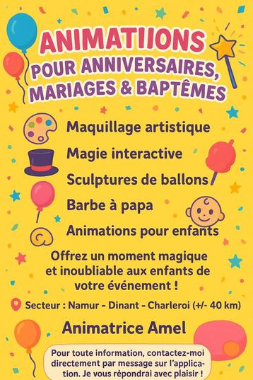 Animation pour enfants beschikbaar voor biedingen