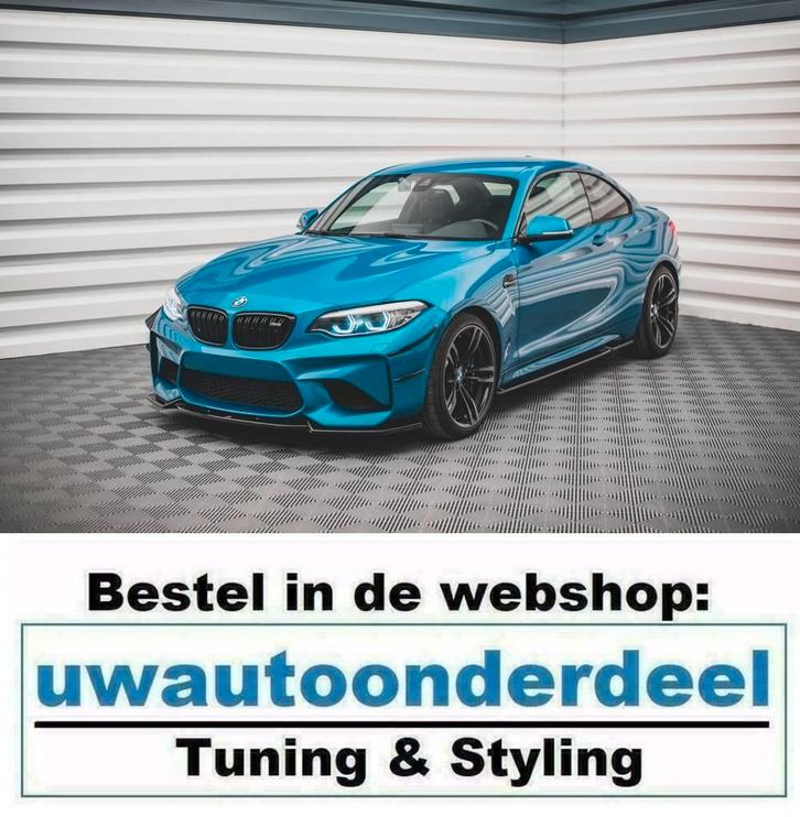 Maxton Design Spoiler Lip Splitter Voor Bmw M2, Auto diversen, Tuning en Styling, Verzenden
