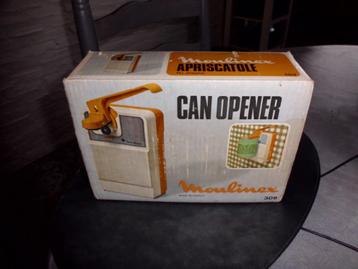 Vintage Elektrische Blikopener MOULINEX beschikbaar voor biedingen
