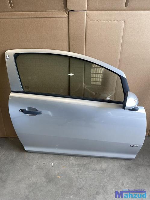 OPEL CORSA D Grijs zilver Z157 Rechter deur portier 2 deurs, Auto-onderdelen, Carrosserie, Deur, Opel, Gebruikt