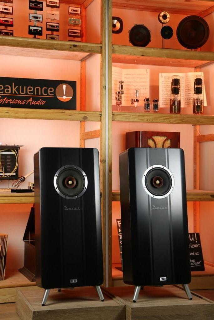 Heco Direkt Einklang TRADE.INRUIL High dB* For tubes also!, Audio, Tv en Foto, Luidsprekerboxen, Zo goed als nieuw, Front, Rear of Stereo speakers
