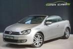 Volkswagen GOLF Cabriolet 1.6 CR TDi Airco-Navi-PDC-Leder-Le, 105 pk, Gebruikt, Zwart, 4 cilinders