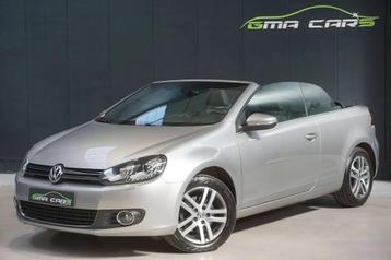Volkswagen GOLF Cabriolet 1.6 CR TDi Airco-Navi-PDC-Leder-Le beschikbaar voor biedingen