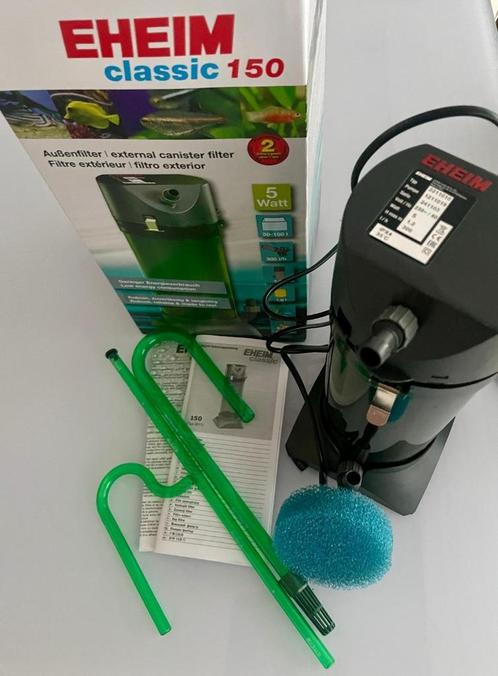 Eheim classic 150 buitenfilter 1 stuk, Dieren en Toebehoren, Vissen | Aquaria en Toebehoren, Zo goed als nieuw, Gevuld zoetwateraquarium