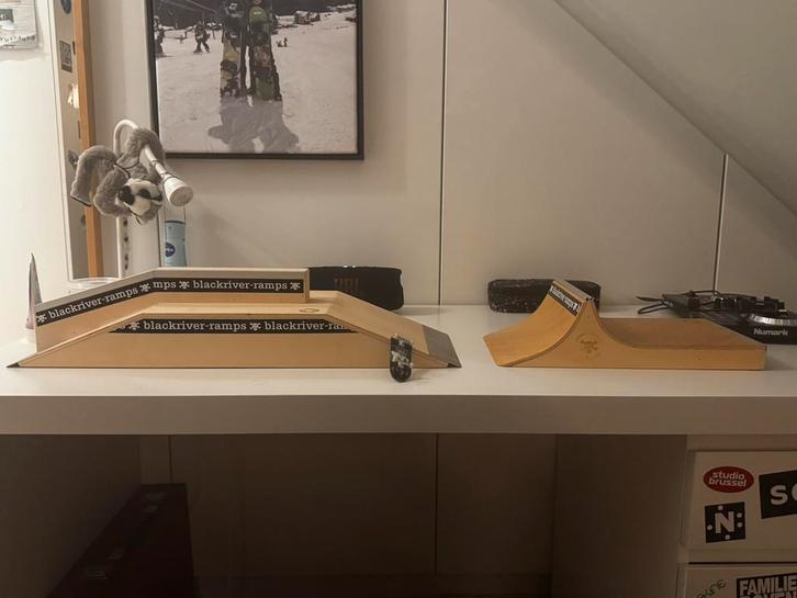 Blackriver-ramps fingerboard, Sports & Fitness, Skateboard, Comme neuf, Enlèvement