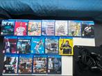 PS4 Slim + 1 controller + 16 games, Games en Spelcomputers, Ophalen, 1 TB, Met 1 controller, Slim
