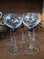 portoglazen kristal, Verzamelen, Glas en Drinkglazen, Ophalen, Zo goed als nieuw, Borrel- of Shotglas