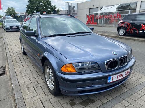 BMW E46 318i Touring WORDT GEKEURD 177k kms, Auto's, BMW, Particulier, 3 Reeks, Benzine, Break, 5 deurs, Automaat, Blauw, Grijs