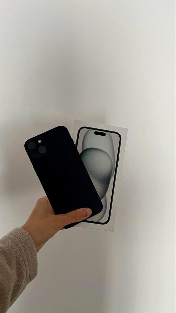 Apple iPhone 15 Plus, Telecommunicatie, Mobiele telefoons | Apple iPhone, Zo goed als nieuw, iPhone 15 Plus, Zwart, Ophalen