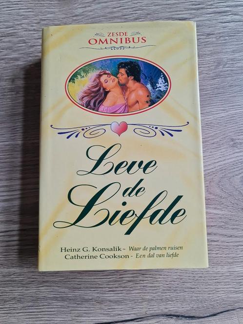 Boek : zesde omnibus Leve de Liefde / konsalik en Cookson, Boeken, Romans, Gelezen, Ophalen of Verzenden