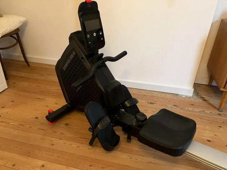 DOMYOS Interactieve en zelfaangedreven roeitrainer 500B, Sport en Fitness, Fitnessapparatuur, Zo goed als nieuw, Roeitrainer, Armen