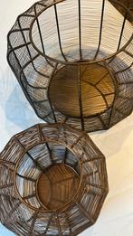 Lantaarn 3 stuks rond metaal bedraad PTMD, Ophalen, 25 tot 50 cm, Zo goed als nieuw, Metaal