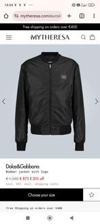 Veste dolce Gabbana, Enlèvement ou Envoi, Comme neuf, Taille 48/50 (M), Noir
