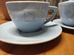Set Nespresso parme et bleu ciel, Maison & Meubles, Cuisine | Vaisselle, Comme neuf, Enlèvement