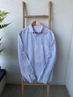 Zara zomerhemd - blauw wit gestreept - XL - lange mouwen, Kleding | Heren, Ophalen, Nieuw, Blauw, Zara
