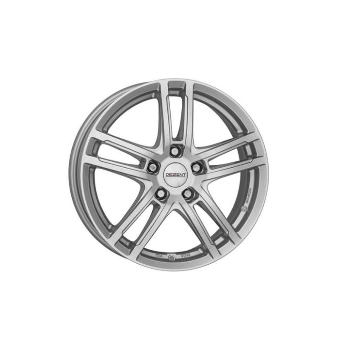4 Alumin. velg DEZENT TZ 7x17 5x115 ET44 MET WINTERBANDEN, Auto-onderdelen, Banden en Velgen, Velg(en), Winterbanden, 17 inch