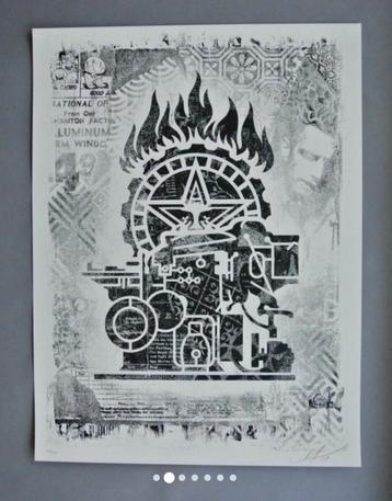 Shepard Fairey (OBEY) - handgesigneerd - Beperkte editie