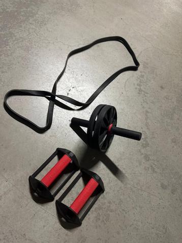 Fitnessmaterialen beschikbaar voor biedingen