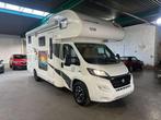 Fiat Ducato Eura Mobil 2.3 Jtd 6 slaapplaatsen bj. 2016 Euro, Autos, Cuir, Entreprise, Boîte manuelle, 96 kW