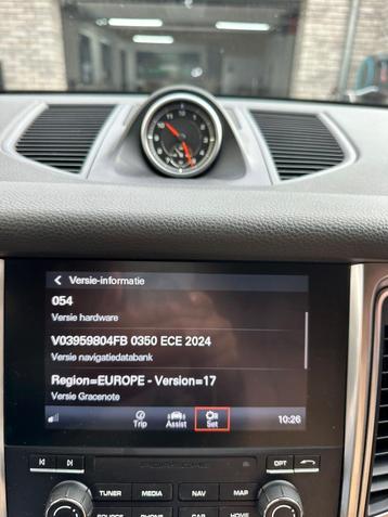 Porsche 2024 navigatie update en carplay android auto