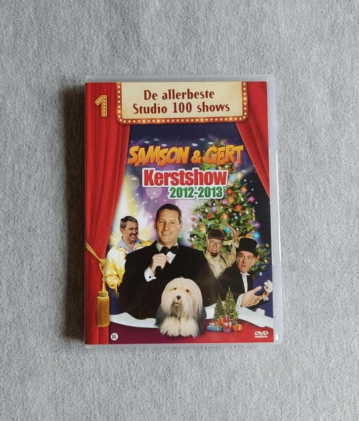 DVD - Samson & Gert - Kerstshow 2012/2013 - Studio 100 - €10, Cd's en Dvd's, Dvd's | Kinderen en Jeugd, Gebruikt, Tv non-fictie
