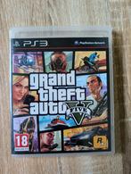 PS3 GTA 5 Grand Theft Auto 5 + poster, Avontuur en Actie, Gebruikt, Vanaf 18 jaar, 1 speler