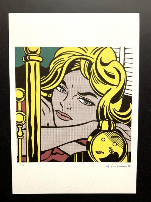 Lichtenstein ,mooie litho genummerd 35 X 50 cm, Antiek en Kunst, Kunst | Litho's en Zeefdrukken, Ophalen of Verzenden