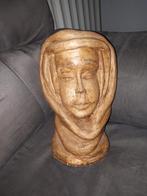 Tête décoration platre buste, Ophalen of Verzenden