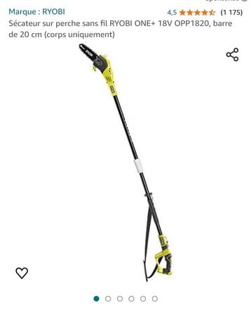 Élagueur Ryobi  disponible aux enchères