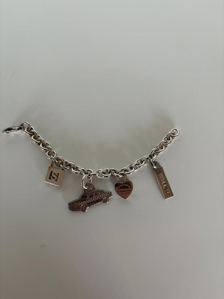 Tiffany armband, Handtassen en Accessoires, Armbanden, Zo goed als nieuw, Zilver, Ophalen of Verzenden
