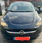 Opel Corsa E diesel handgeschakelde auto 2017 47.xxx Km, Auto's, Opel, Start-stop-systeem, Euro 6, Alcantara, Zwart